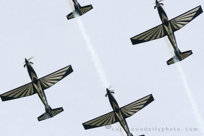 Silver Falcons aerobatic display