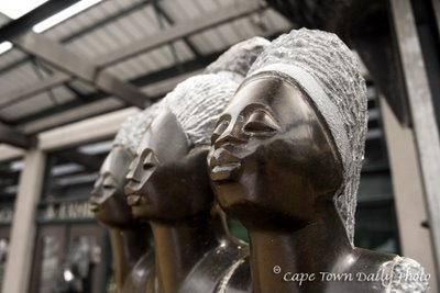 Statues at Kirstenbosch