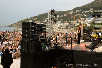 Moonstruck at Clifton with 567 CapeTalk Radio