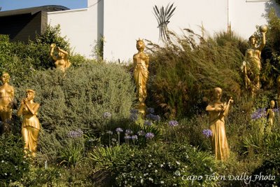 The nine muses at Spier