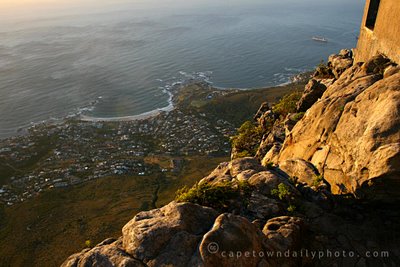 Camps Bay from Table Mountain