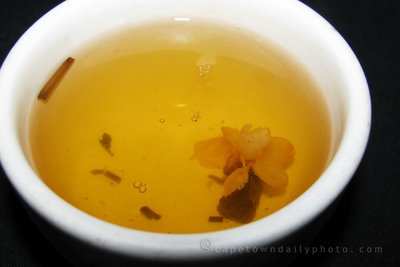 Chinese tea at Mr Chan Chinese Restaurant