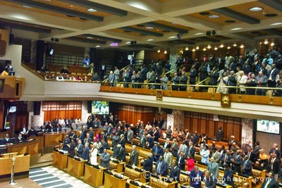 South African President at Tuynhuys