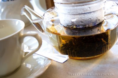 High tea at the Mount Nelson