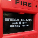 Break glass, press here