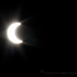 Partial eclipse of the sun