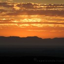 Fiery sky