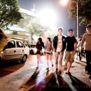 Cricket fans – the post-match stampede