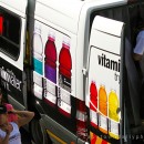 Glaceau Vitaminwater spotted in Loop Street