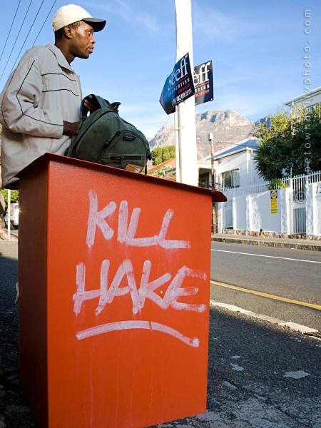 Kill Hake graffiti