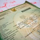 Vehicle licence