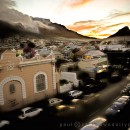 An outrageous sunset in Cape Town