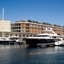 The Cape Grace Hotel and the yacht basin