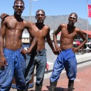 Gumboot dancers