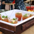 Fresh Ice Tea and a photo exhibition