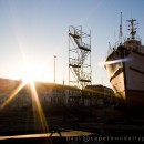 Sunset at the docks