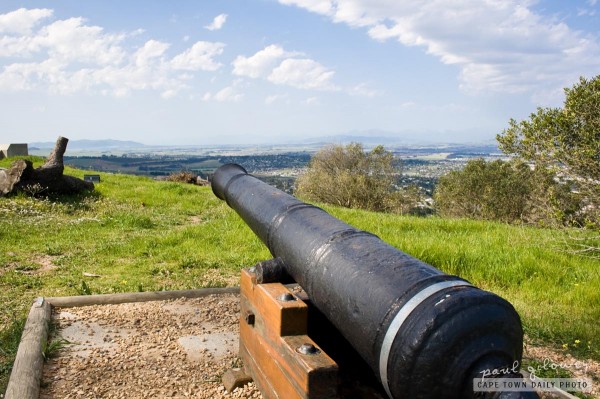 Cannon on a hill