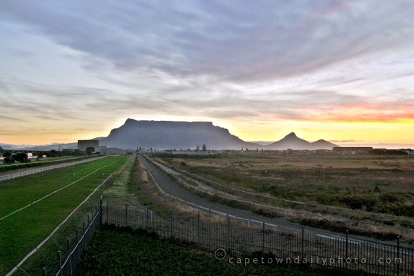 Royal Ascot at sunset