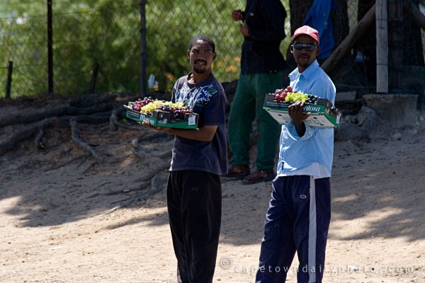 Roadside fruit-sellers