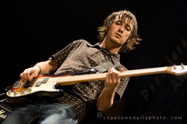 Etienne Janse Van Rensburg - bassist for CrashCarBurn