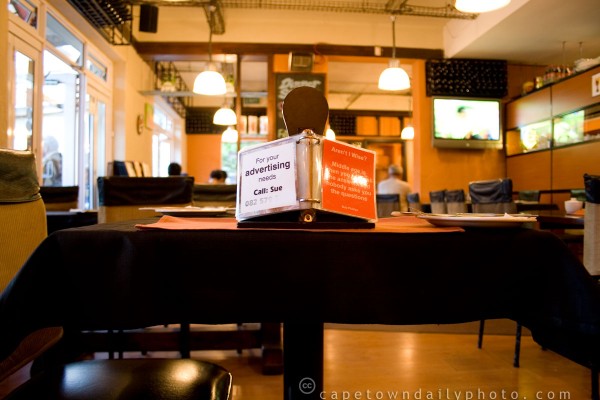 Coffee and Cake and Table Adverts