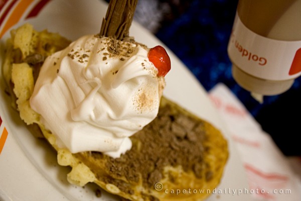 Waffle and Ice Cream