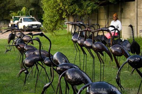 Birds of steel for your garden