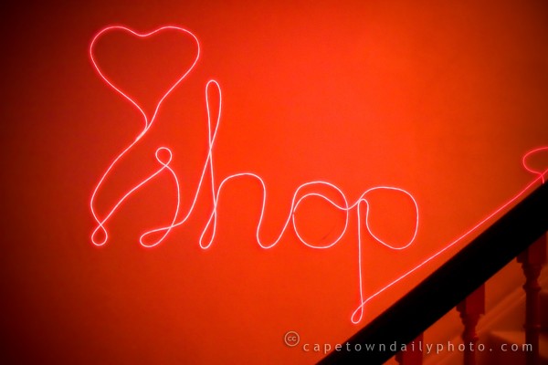 The shop at Kink Bar