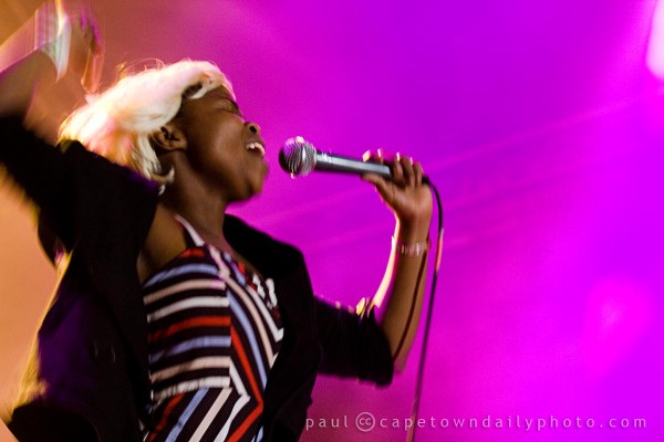 Zolani lead singer of Freshlyground