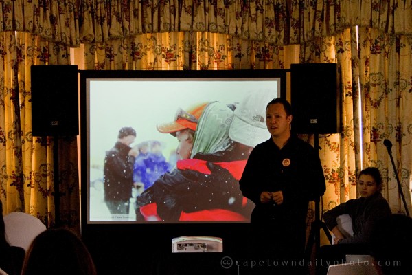 Robby Kojetin, talking about his Climb of Hope