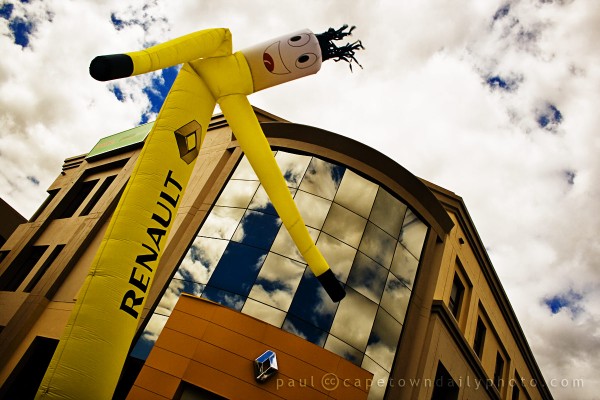 Bendy-man at Renault