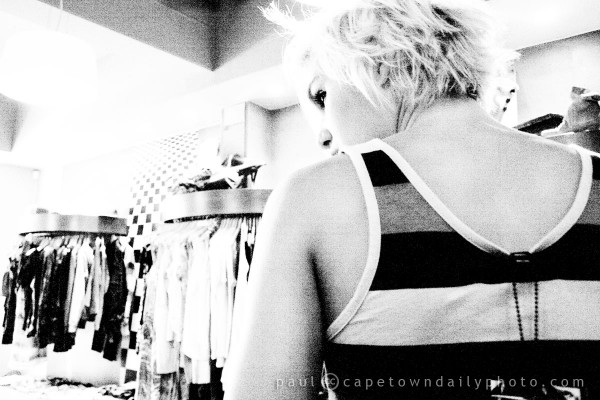 Shopping for clothes