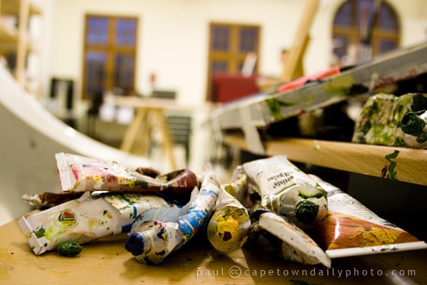 Tubes of paint and colour