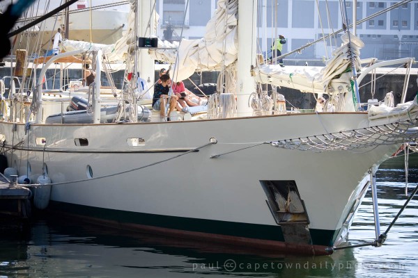 Argo, a training yacht belonging to Seamester Global