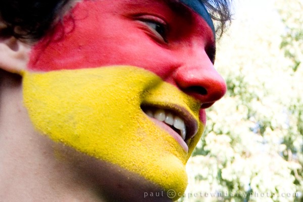 A German fan
