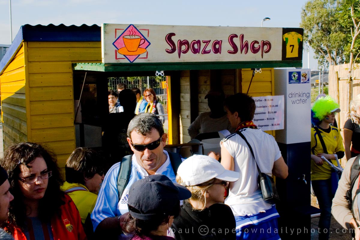 A spaza shop