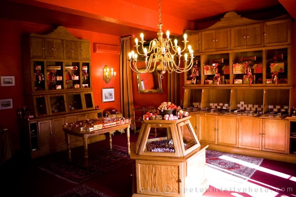 Inside Torino Chocolate House