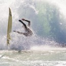 Mouille Point surfers