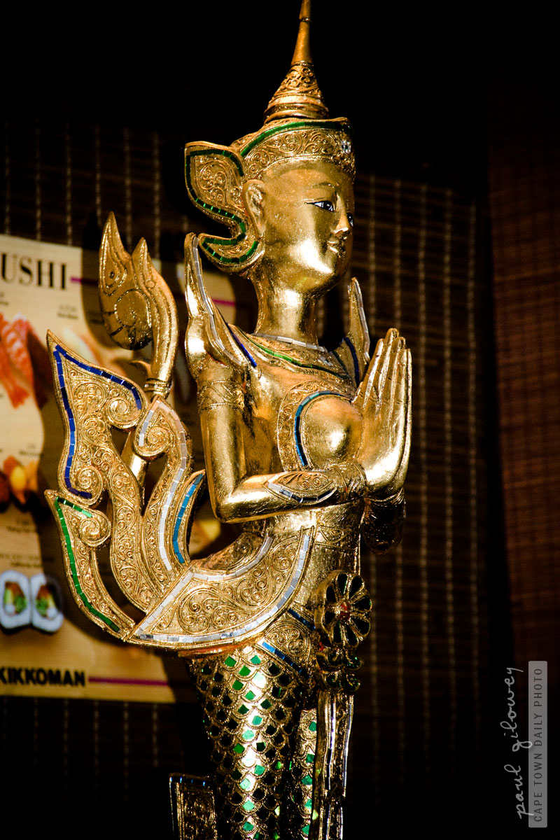 Gold Thai statue
