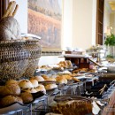 Breakfast buffet at the Table Bay hotel