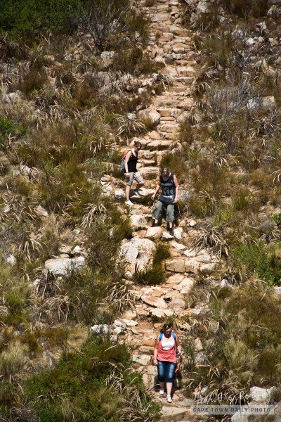 Hiking on Table Mountain