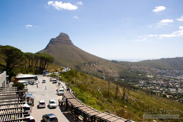 At Table Mountain's cable station