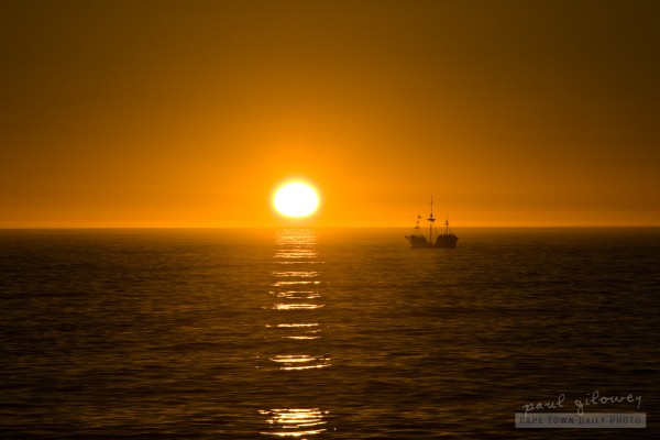 Sun sets on summer (and a pirate boat)