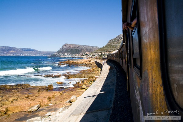 Train with a sea view