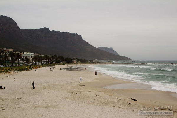 The idyllic Camps Bay beach