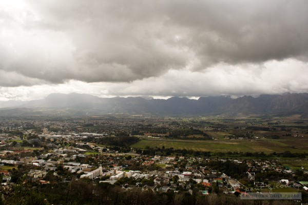 Overlooking Paarl