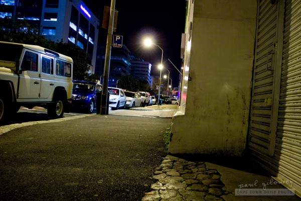 Cape Town streets at night