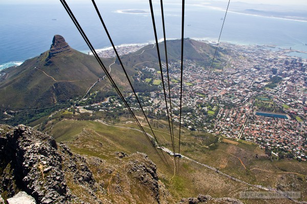 View from the top - Table Mountain