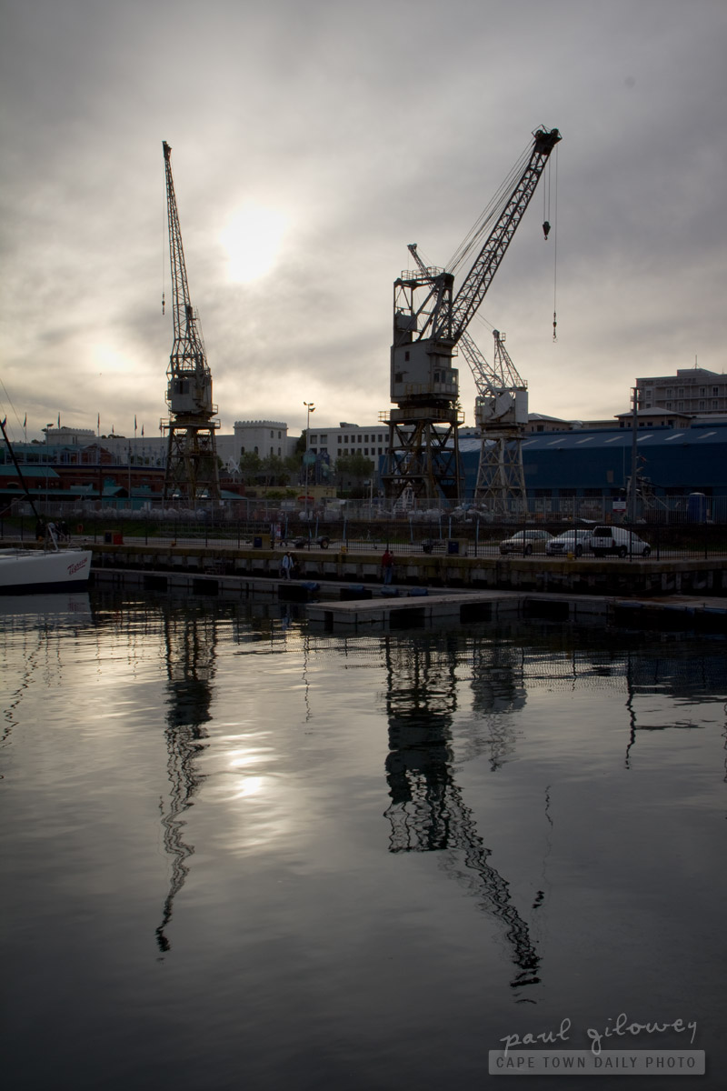 Dockyard cranes