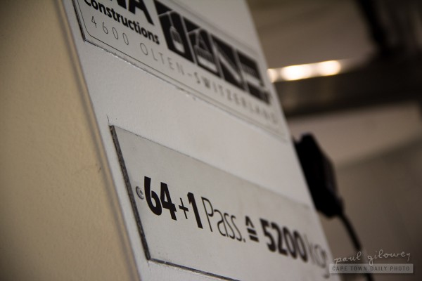 64 +1 Passengers = 5200kg